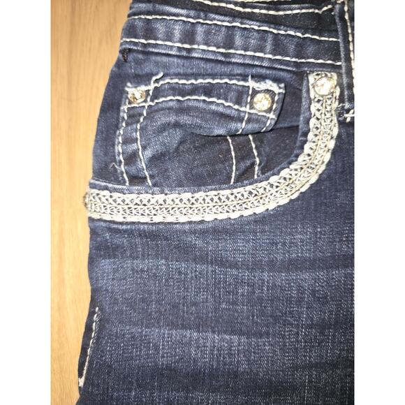 Westfield Eagle Shorts Womens Size 13. Denim Woth Cute Design/stiching - Picture 5 of 6